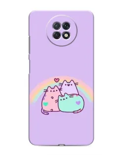 Чохол для Xiaomi Redmi Note 9T з картинкою «Веселкові Пушини» Чохол для Xiaomi Redmi Note 9T з картинкою «Веселкові Пушини»
