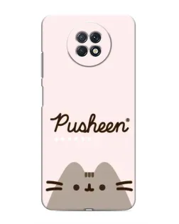 Чохол для Xiaomi Redmi Note 9T з картинкою «Pusheen логотип» Чохол для Xiaomi Redmi Note 9T з картинкою «Pusheen логотип»