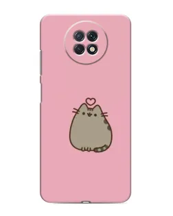 Чохол для Xiaomi Redmi Note 9T з картинкою «Pusheen серце» Чохол для Xiaomi Redmi Note 9T з картинкою «Pusheen серце»