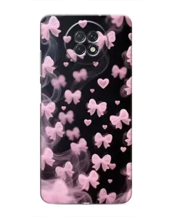 Чехол для Xiaomi Redmi Note 9T с картинкой «Неоновое кружево»