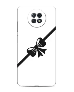 Чехол для Xiaomi Redmi Note 9T с картинкой «Диагональный бант»