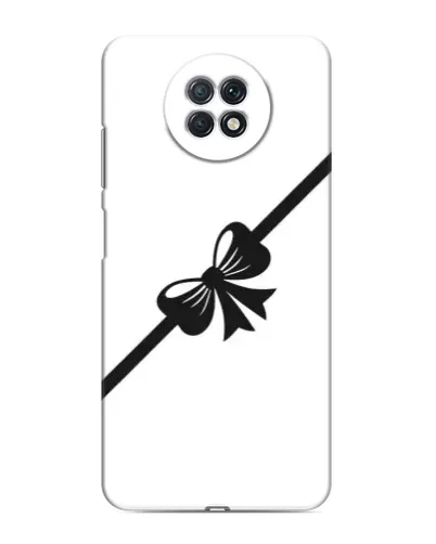 Чехол для Xiaomi Redmi Note 9T с картинкой «Диагональный бант»