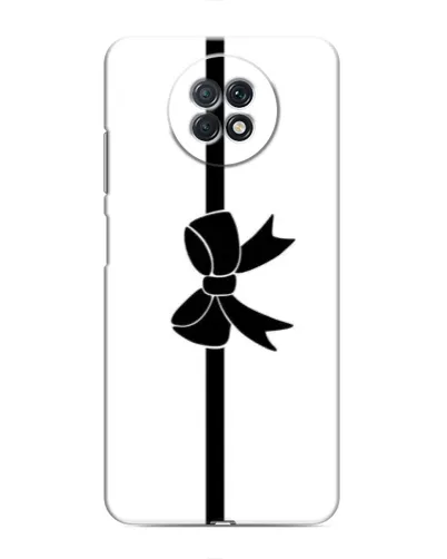 Чехол для Xiaomi Redmi Note 9T с картинкой «Вертикальный бант»