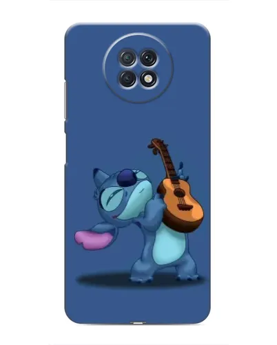 Чехол для Xiaomi Redmi Note 9T с картинкой «Стич с укулеле»