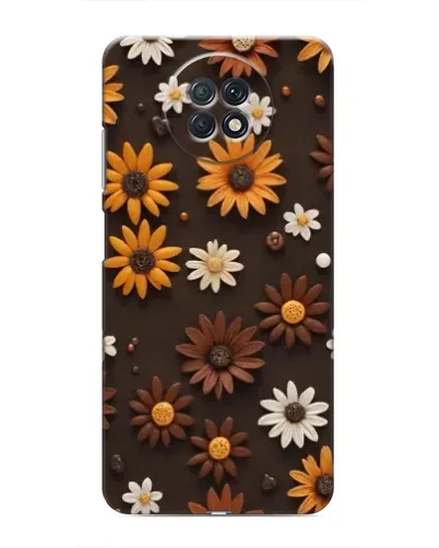 Чехол для Xiaomi Redmi Note 9T с картинкой «Узор из маленьких подсолнухов» Чехол для Xiaomi Redmi Note 9T с картинкой «Узор из маленьких подсолнухов»