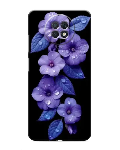 Чехол для Xiaomi Redmi Note 9T с картинкой «Фиолетовые цветы с росою» Чехол для Xiaomi Redmi Note 9T с картинкой «Фиолетовые цветы с росою»