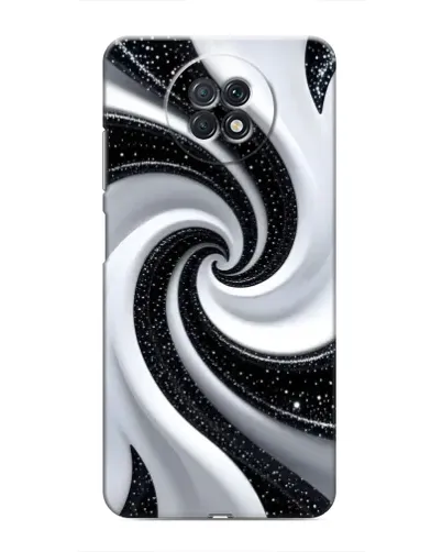 Чехол для Xiaomi Redmi Note 9T с картинкой «Черно-белая спираль» Чехол для Xiaomi Redmi Note 9T с картинкой «Черно-белая спираль»
