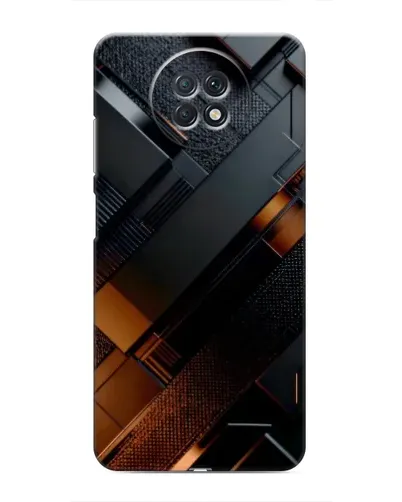 Чехол для Xiaomi Redmi Note 9T с картинкой «Черные геометрические блоки» Чехол для Xiaomi Redmi Note 9T с картинкой «Черные геометрические блоки»