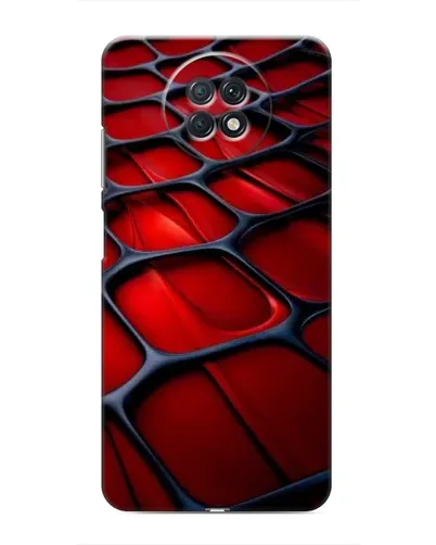 Чехол для Xiaomi Redmi Note 9T с картинкой «Красная глянцевая сетка» Чехол для Xiaomi Redmi Note 9T с картинкой «Красная глянцевая сетка»