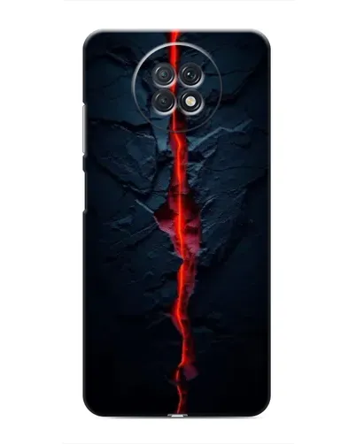 Чехол для Xiaomi Redmi Note 9T с картинкой «Kрасная лавовая трещина» Чехол для Xiaomi Redmi Note 9T с картинкой «Kрасная лавовая трещина»