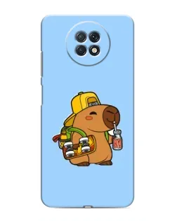 Чохол для Xiaomi Redmi Note 9T з картинкою «Капібара на скейті» Чохол для Xiaomi Redmi Note 9T з картинкою «Капібара на скейті»