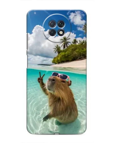 Чехол для Xiaomi Redmi Note 9T с картинкой «Капибара на море» Чехол для Xiaomi Redmi Note 9T с картинкой «Капибара на море»