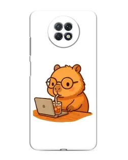 Чохол для Xiaomi Redmi Note 9T з картинкою «Капібара з ноутбуком» Чохол для Xiaomi Redmi Note 9T з картинкою «Капібара з ноутбуком»