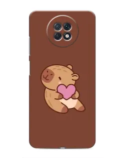 Чохол для Xiaomi Redmi Note 9T з картинкою «Капібара з серцем» Чохол для Xiaomi Redmi Note 9T з картинкою «Капібара з серцем»