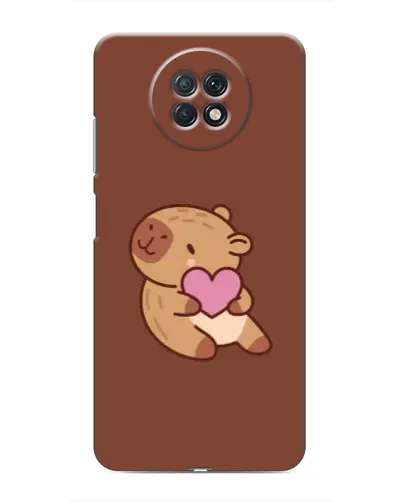 Чехол для Xiaomi Redmi Note 9T с картинкой «Капибара с сердцем» Чехол для Xiaomi Redmi Note 9T с картинкой «Капибара с сердцем»