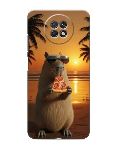 Чехол для Xiaomi Redmi Note 9T с картинкой «Капибара с пиццей» Чехол для Xiaomi Redmi Note 9T с картинкой «Капибара с пиццей»