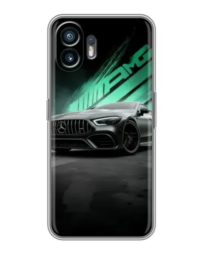 Чехол для Xiaomi Redmi R70m с картинкой «Темный Mercedes AMG»