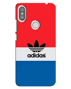 Чехол для Xiaomi Redmi S2 с картинкой «Ретро блоки Adidas»