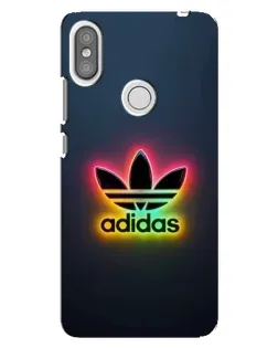 Чехол для Xiaomi Redmi S2 с картинкой «Неоновый Adidas»