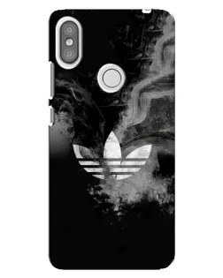 Чехол для Xiaomi Redmi S2 с картинкой «Абстрактный дым Adidas»