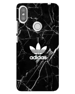 Чехол для Xiaomi Redmi S2 с картинкой «Белый мрамор Adidas»