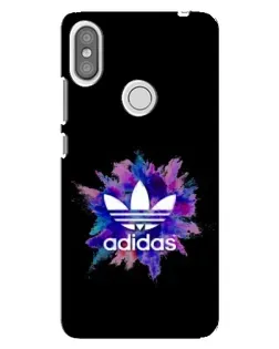 Чехол для Xiaomi Redmi S2 с картинкой «Взрыв красок Adidas»