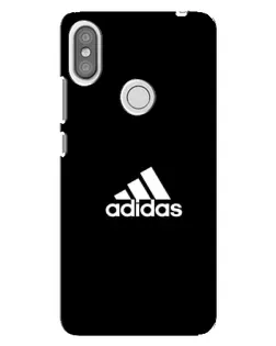 Чехол для Xiaomi Redmi S2 с картинкой «Черная классика Adidas»