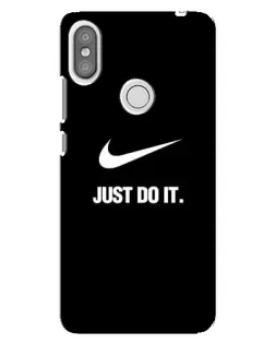 Чехол для Xiaomi Redmi S2 с картинкой «Классический принт Nike»