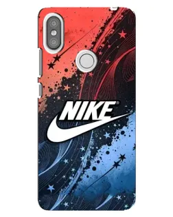 Чехол для Xiaomi Redmi S2 с картинкой «Градиентный принт Найк»