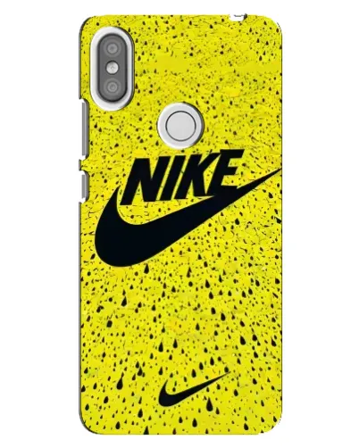 Чехол для Xiaomi Redmi S2 с картинкой «Желтый текстурный Nike» Чехол для Xiaomi Redmi S2 с картинкой «Желтый текстурный Nike»