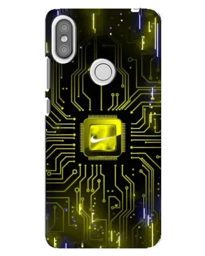 Чехол для Xiaomi Redmi S2 с картинкой «Nike — золотая искра» Чехол для Xiaomi Redmi S2 с картинкой «Nike — золотая искра»