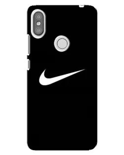 Чехол для Xiaomi Redmi S2 с картинкой «Минималистический Найк»