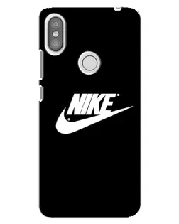 Чехол для Xiaomi Redmi S2 с картинкой «Мазки краски Nike»