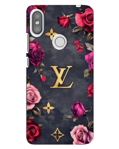 Чехол для Xiaomi Redmi S2 с картинкой «Цветочный Louis Vuitton»