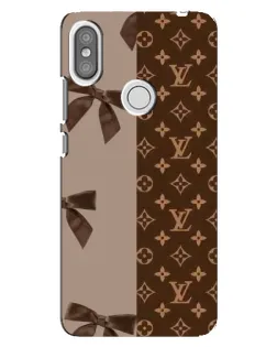 Чехол для Xiaomi Redmi S2 с картинкой «Louis Vuitton — банты»