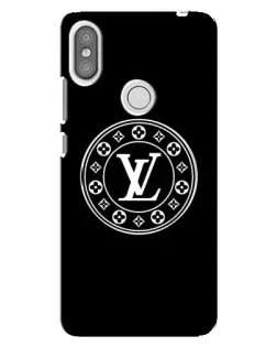 Чехол для Xiaomi Redmi S2 с картинкой «LV — печать стиля»