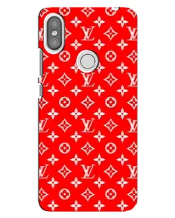 Чехол для Xiaomi Redmi S2 с картинкой «Яркий паттерн LV»