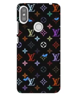 Чехол для Xiaomi Redmi S2 с картинкой «Цветная монограмма LV»