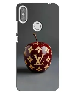 Чехол для Xiaomi Redmi S2 с картинкой «Красное яблоко LV»
