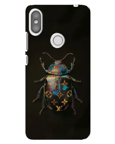Чехол для Xiaomi Redmi S2 с картинкой «LV — мраморный принт»