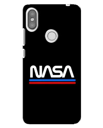 Чехол для Xiaomi Redmi S2 с картинкой «NASA — классика Red Blue» Чехол для Xiaomi Redmi S2 с картинкой «NASA — классика Red Blue»