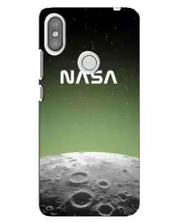 Чехол для Xiaomi Redmi S2 с картинкой «NASA — лунный градиент»