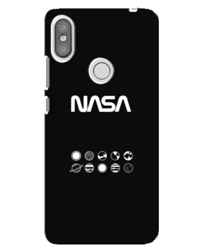 Чехол для Xiaomi Redmi S2 с картинкой «NASA — технический принт» Чехол для Xiaomi Redmi S2 с картинкой «NASA — технический принт»