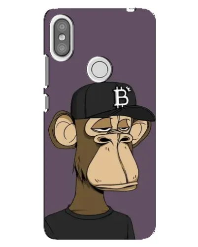 Чехол для Xiaomi Redmi S2 с картинкой «Bored Ape в кепке» Чехол для Xiaomi Redmi S2 с картинкой «Bored Ape в кепке»