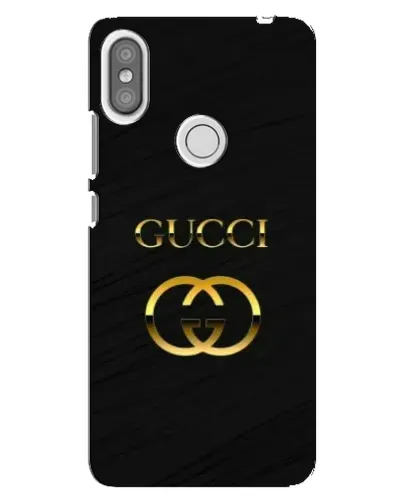 Чехол для Xiaomi Redmi S2 с картинкой «Золотой логотип Gucci»