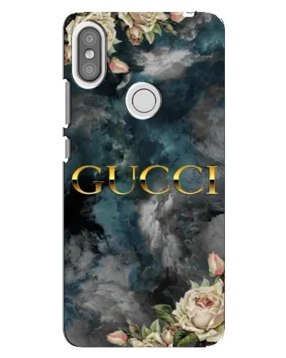 Чехол для Xiaomi Redmi S2 с картинкой «Абстрактные цветы Gucci»