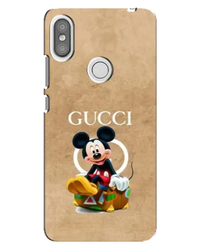 Чехол для Xiaomi Redmi S2 с картинкой «Микки Маус Gucci — крафт»