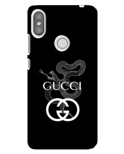 Чехол для Xiaomi Redmi S2 с картинкой «Gucci — серебряная змея»