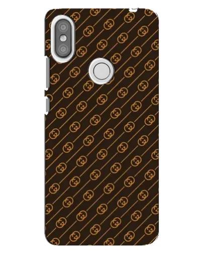 Чехол для Xiaomi Redmi S2 с картинкой «Gucci — золотые диагонали»