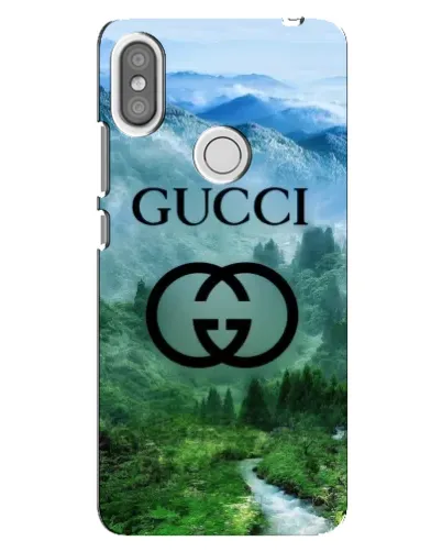 Чехол для Xiaomi Redmi S2 с картинкой «Gucci — горный пейзаж»